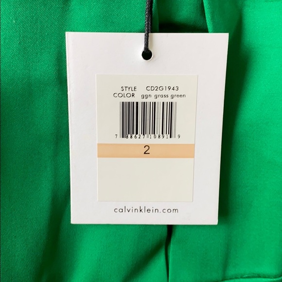 Green Calvin Klein Dress - Picture 5 of 6